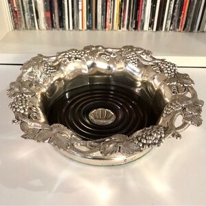 Vintage wine champagne coaster